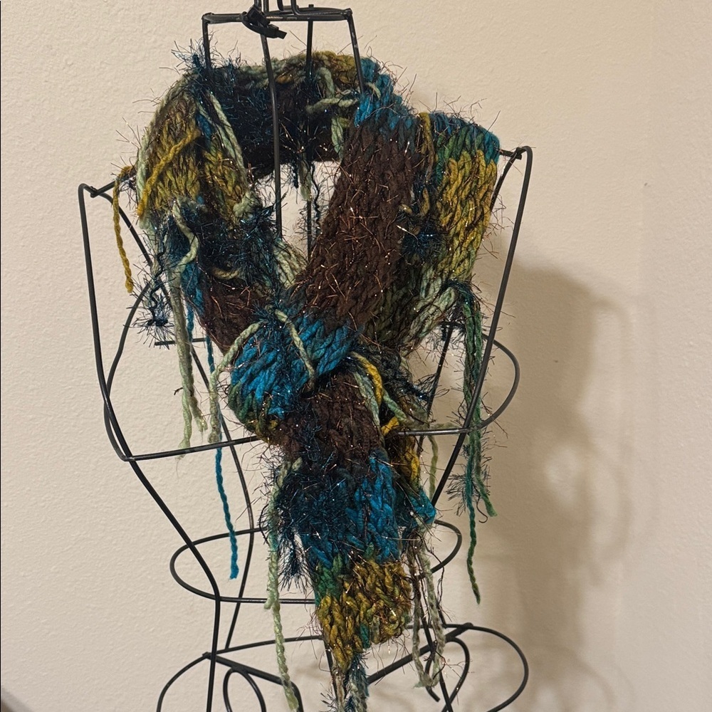 Artisan Multicolor Knit Scarf